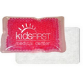 Pink Cloth-Backed, Gel Beads Cold/Hot Therapy Pack (4.5"x6")